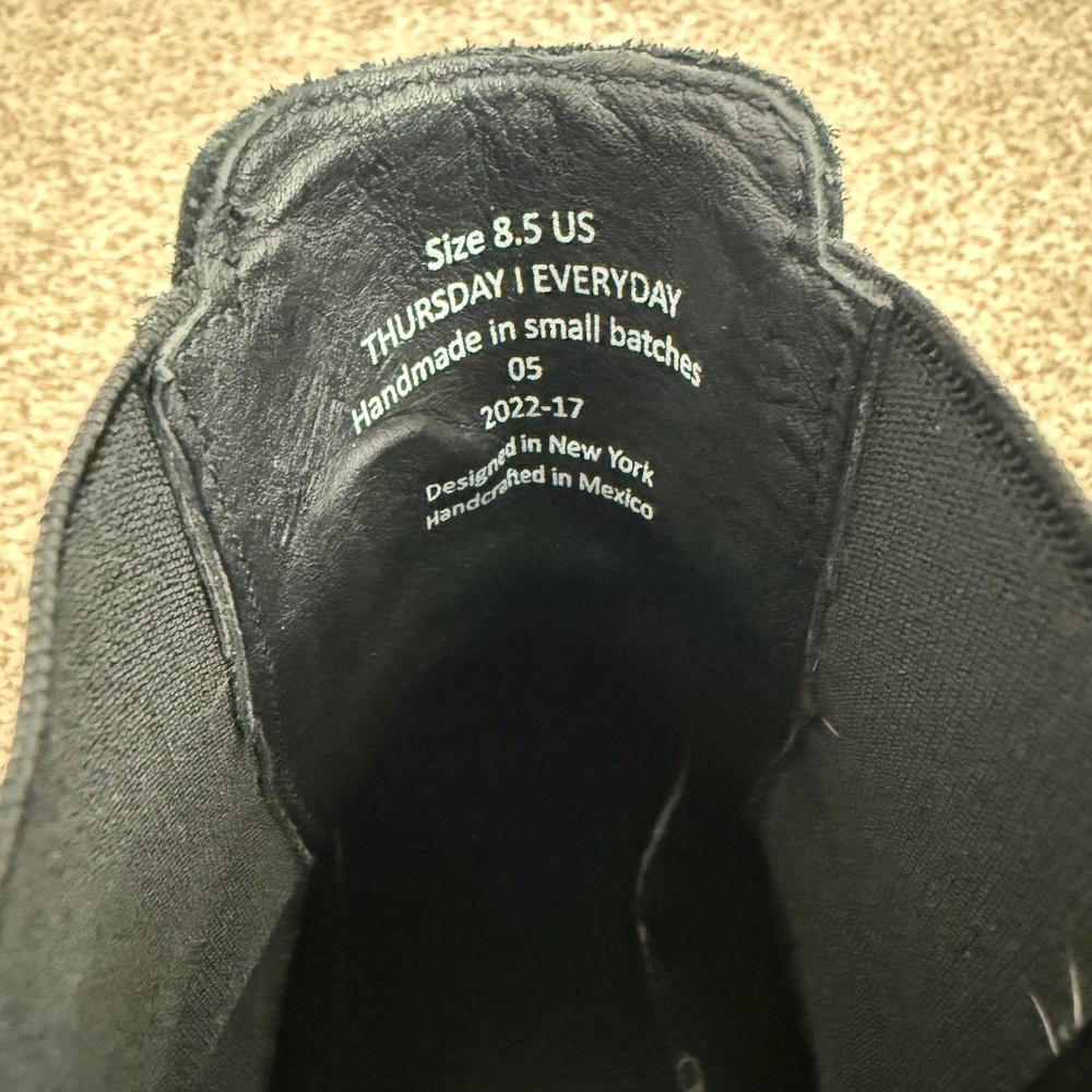 Thursday boots size 8.5